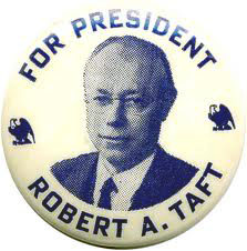 Robert Taft button
